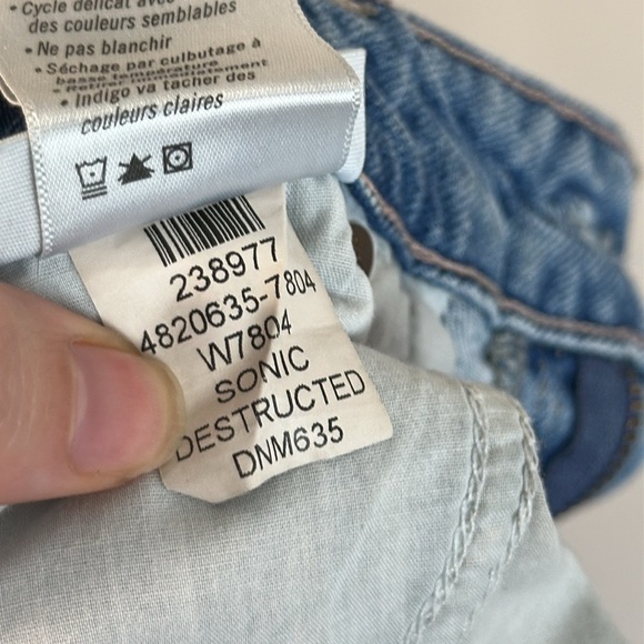 Paige Noella Sonic Destructed Jeans Size 29 - Picture 16 of 16